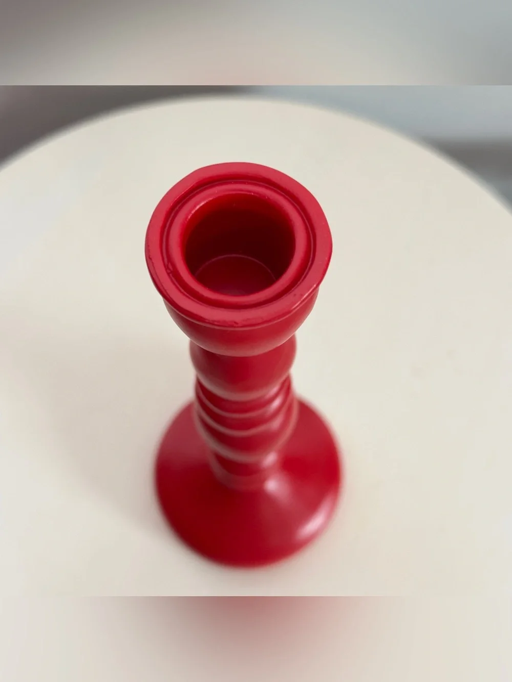Solid Wood Candlestick Taper Holder